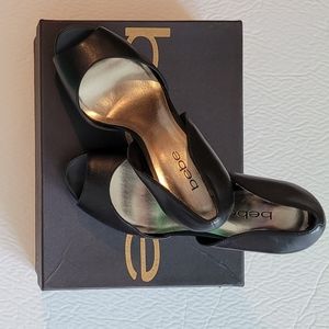 Bebe Anilaa black high heels